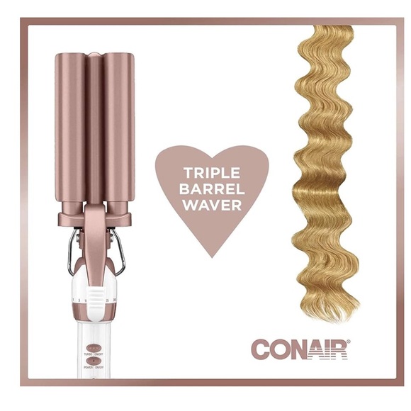 Conair Triple Barrel Curl Styling Waver - Picture 4 of 8
